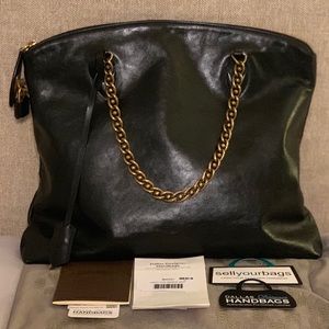 (TRADED) LV Cuir Boudoir Leather Lockit Chain Bag